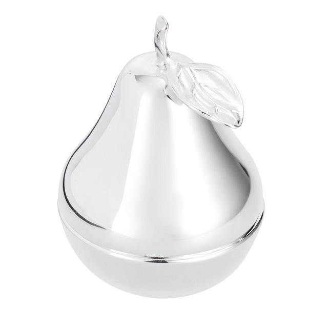 Christofle Silverplated Pear Bonbonniere