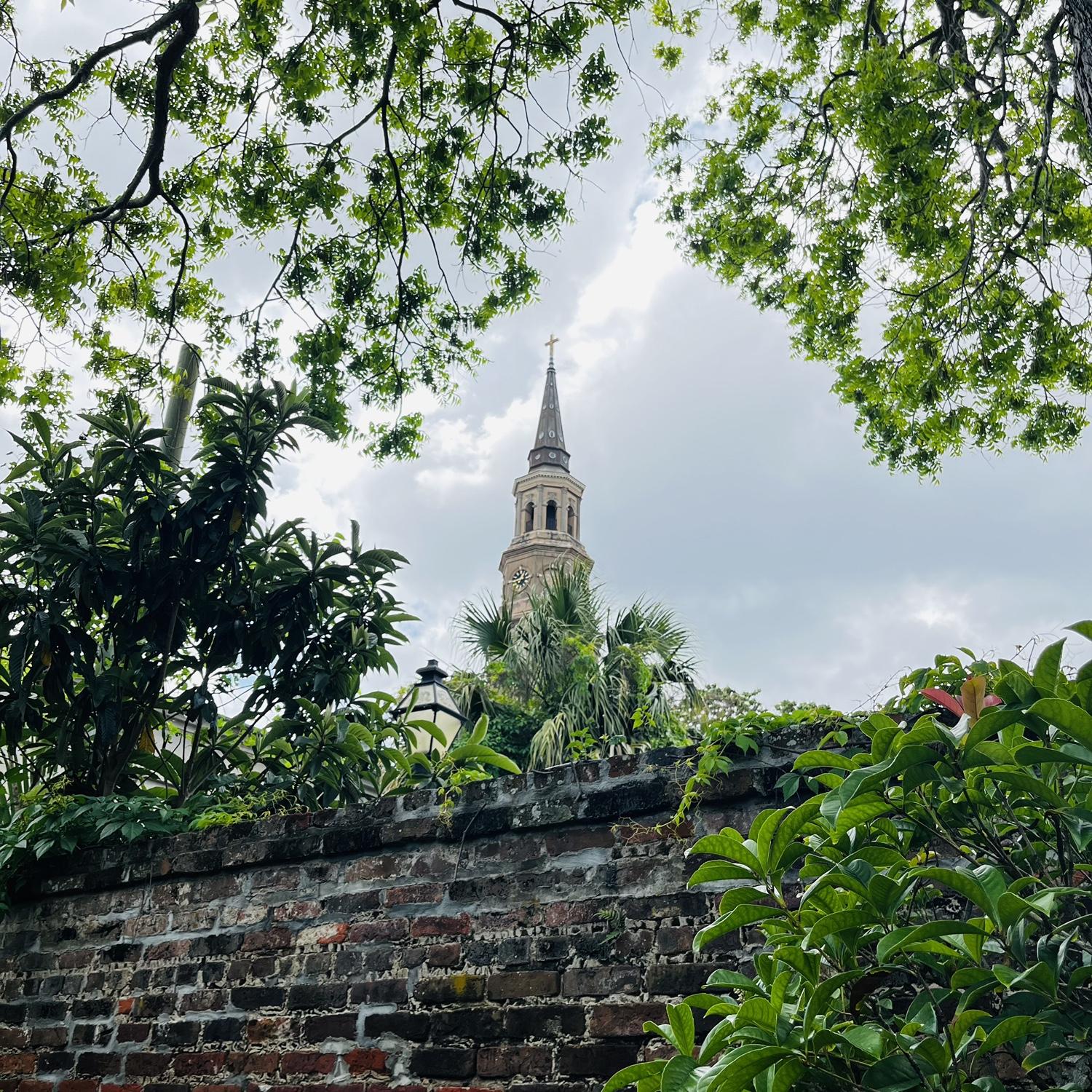 Took this picture while we were touring Philadelphia Alley in Charleston, SC.