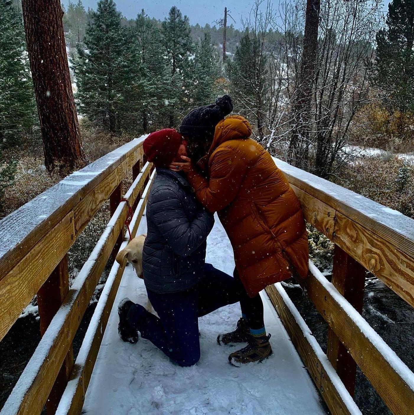 She said "yes"! Shevlin Park 11.12.22