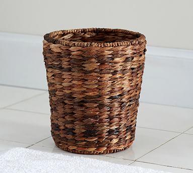 Seagrass Waste Basket, Havana