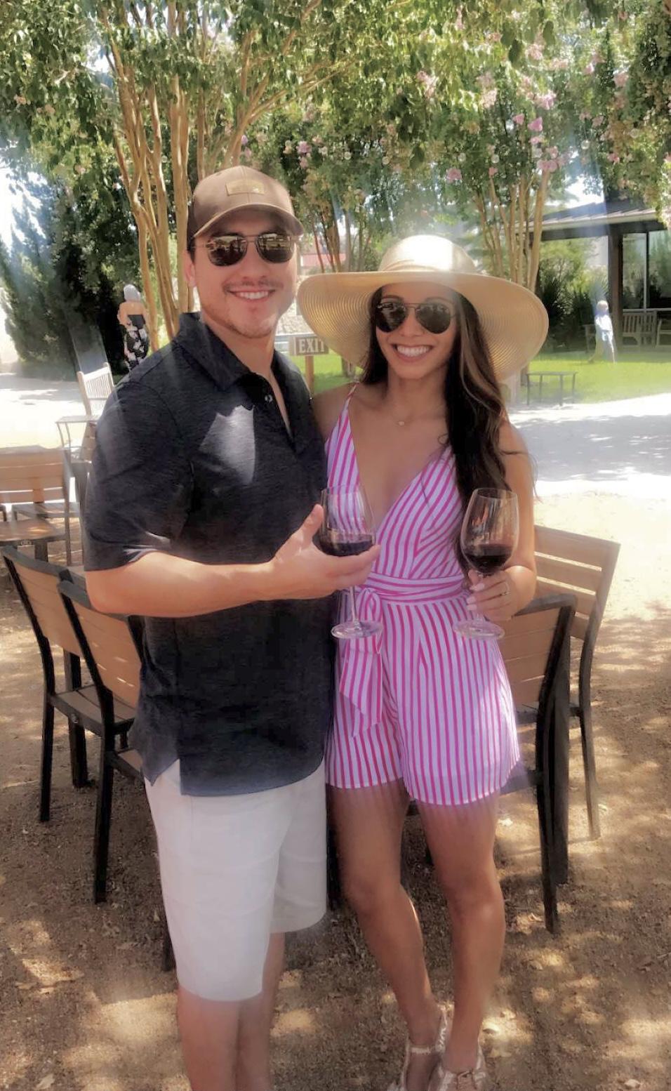 Wine tasting in Fredericksburg🍷