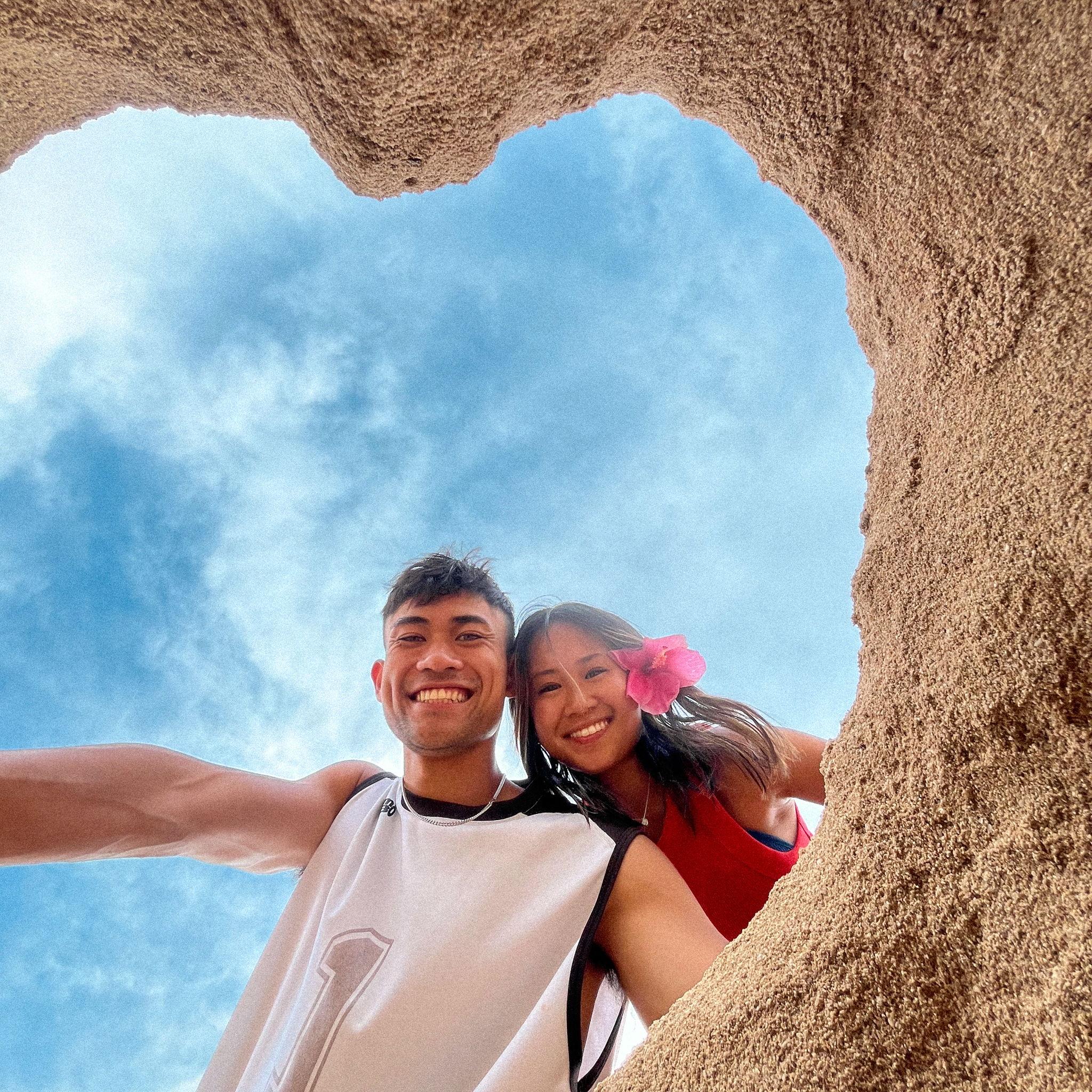 from when we got to serve in hawai'i together over the summer