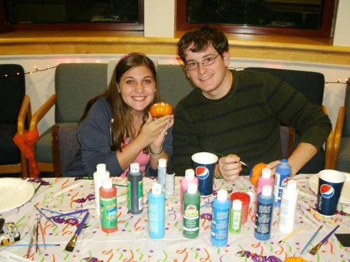Craft time in college!