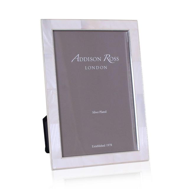 Addison Ross Shell & Silver Plated 8" x 10" Picture Frame