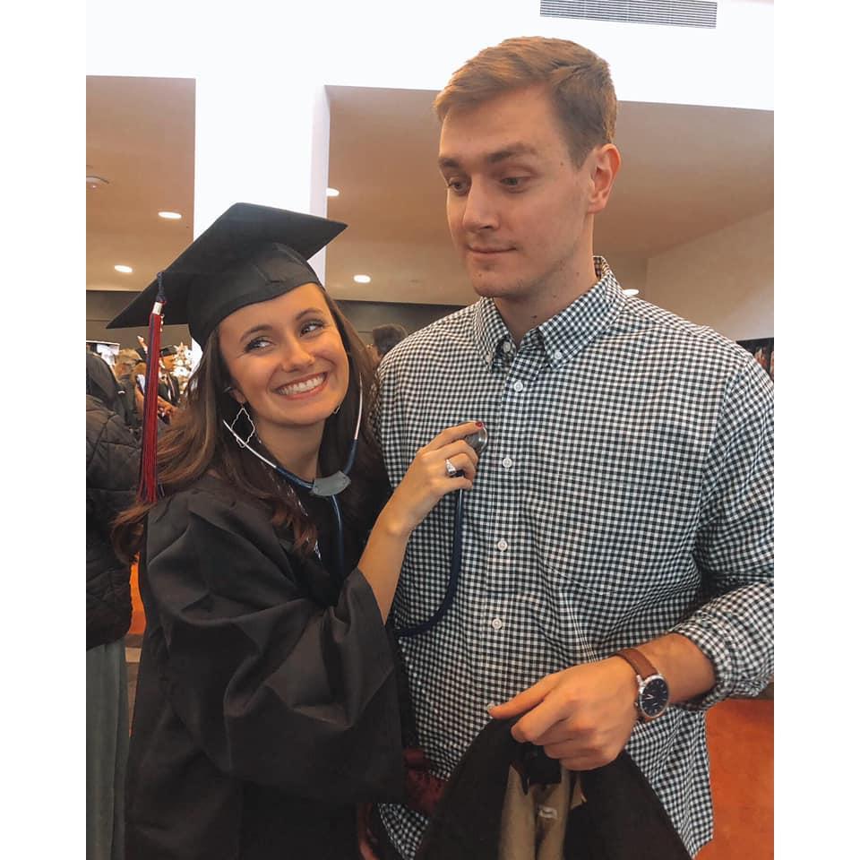 Graduating from nursing school!!!