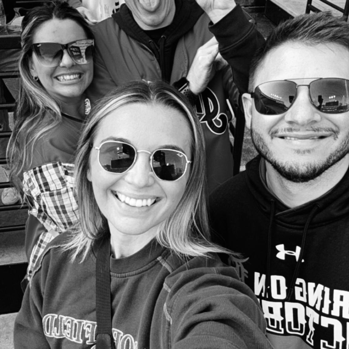 Double date day at the Indians game