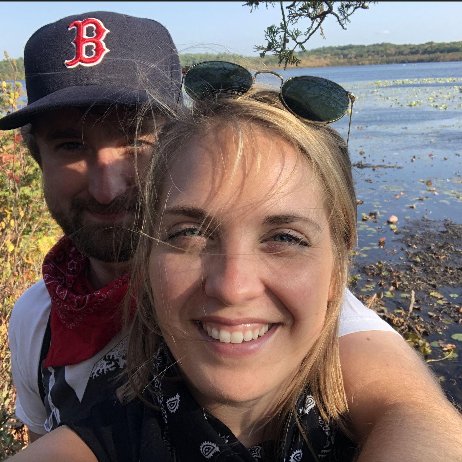 Our first photo together!