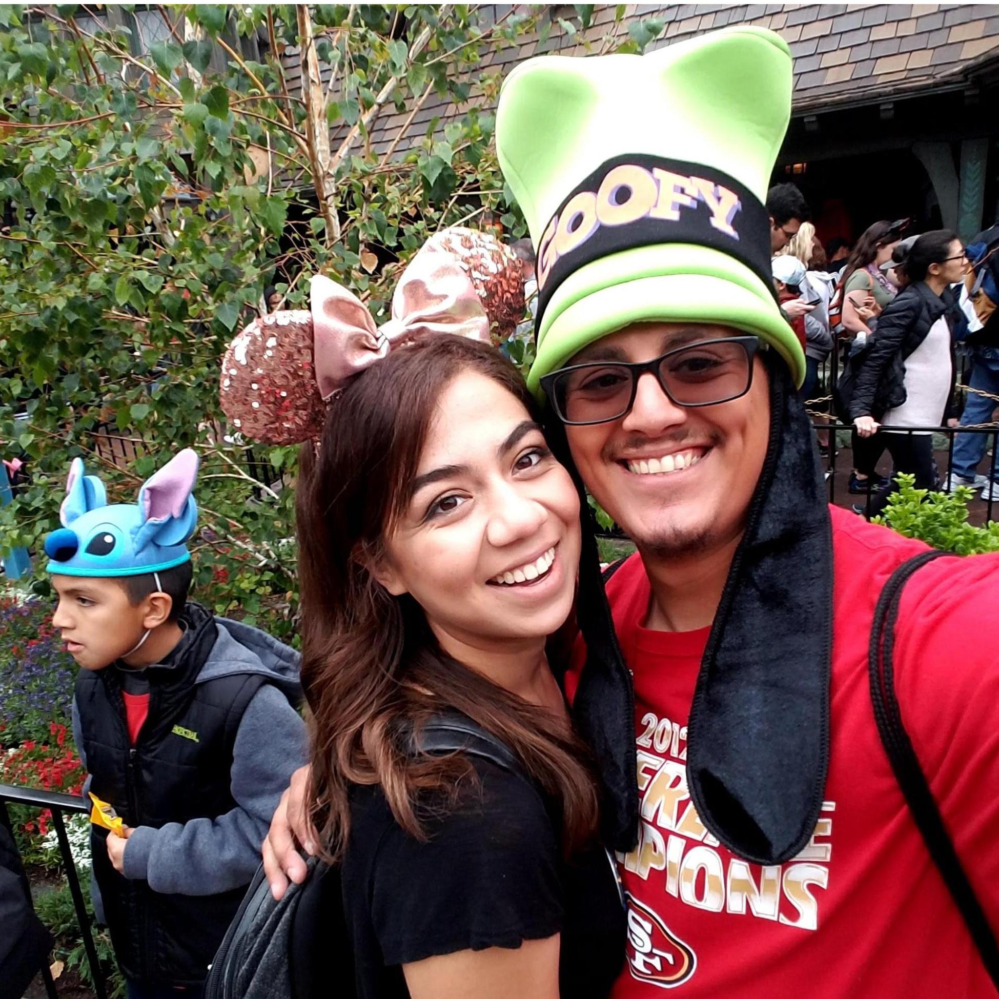 Edwin’s first time in Disneyland