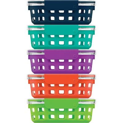 Ello 10pc Meal Prep Food Storage Container Set