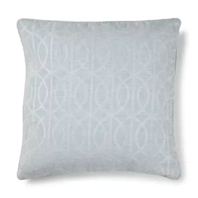 Wamsutta® Trellis Square Throw Pillow in Pearl Blue