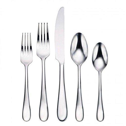 Oneida Edessa Mirror 88-Piece Flatware Set, Service for 12
