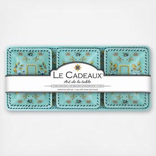 Madrid Melamine 4-Piece Condiment Set