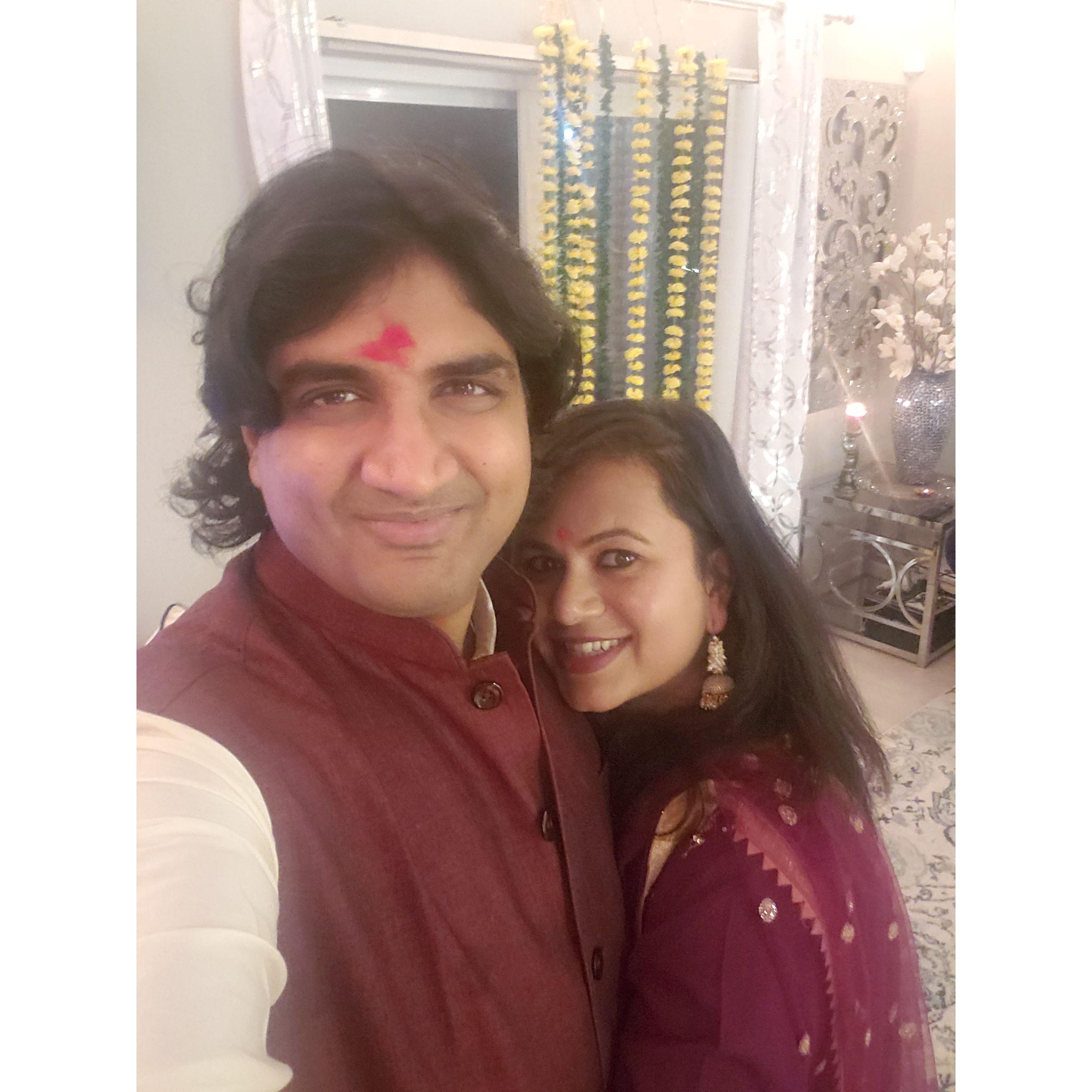 Our First Diwali together :)