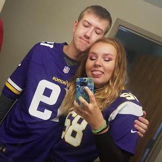 As college roommates, we still watched basically every Vikings game!