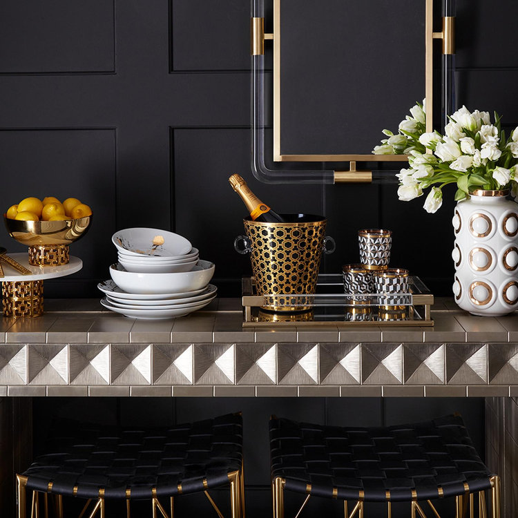 Jonathan Adler, Versailles Glassware, Set of 4 | Zola
