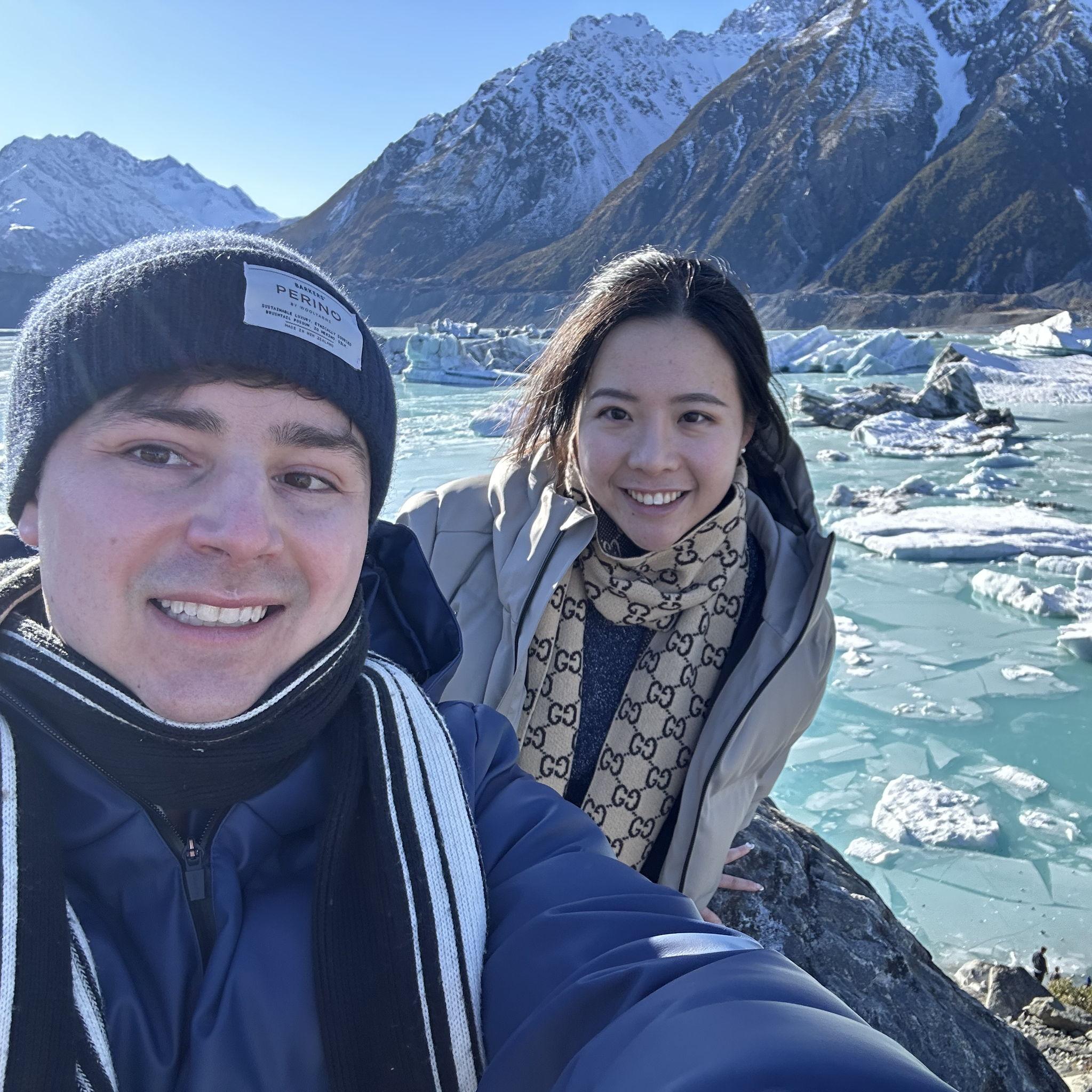 July 2024, Aoraki/Mount Cook, Tasman Lake, At The End Of The Tasman Glacier Walk - The picture speaks for itself. It was an incredible time to be there. We were very lucky!