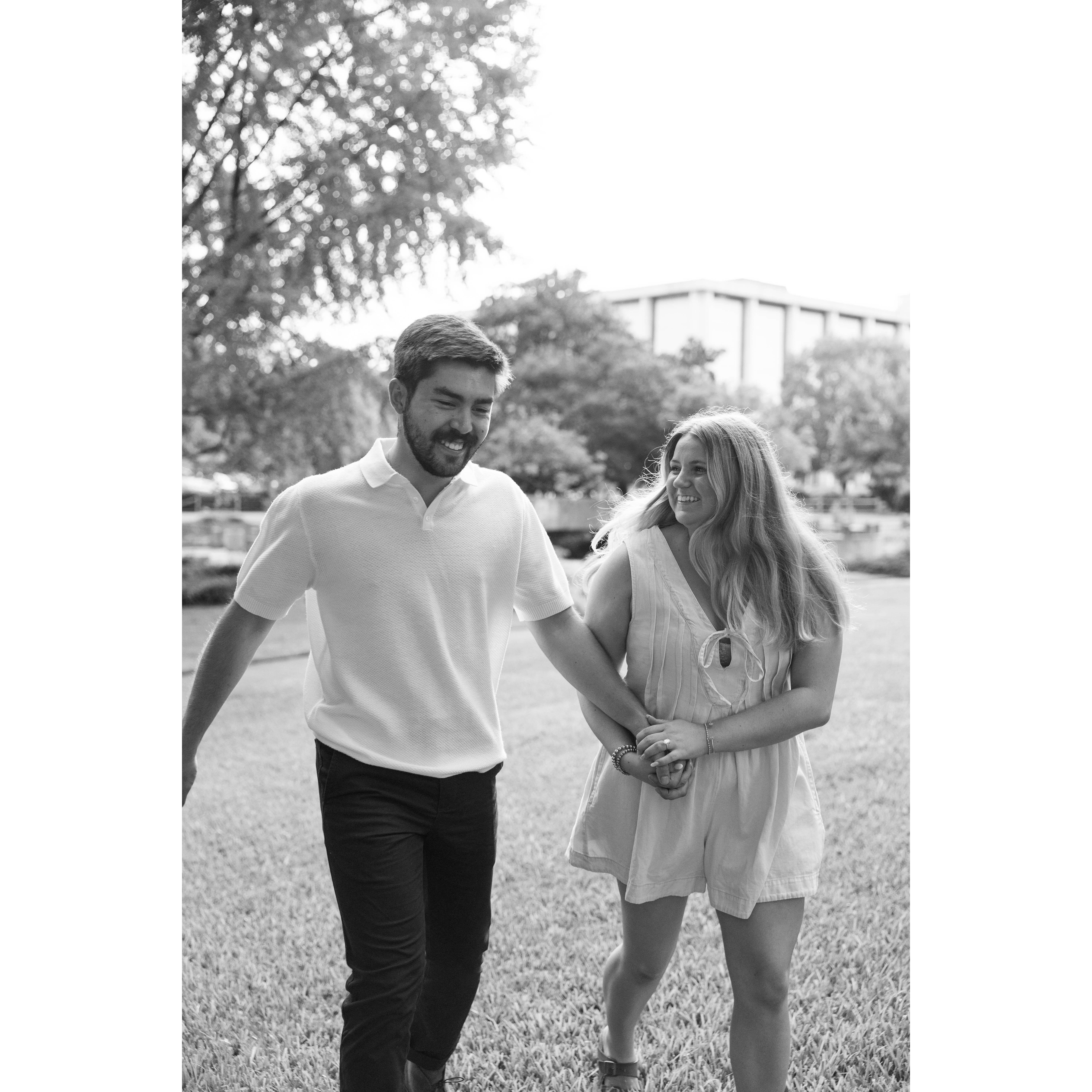 Engagement pics by Sunnie Stainback