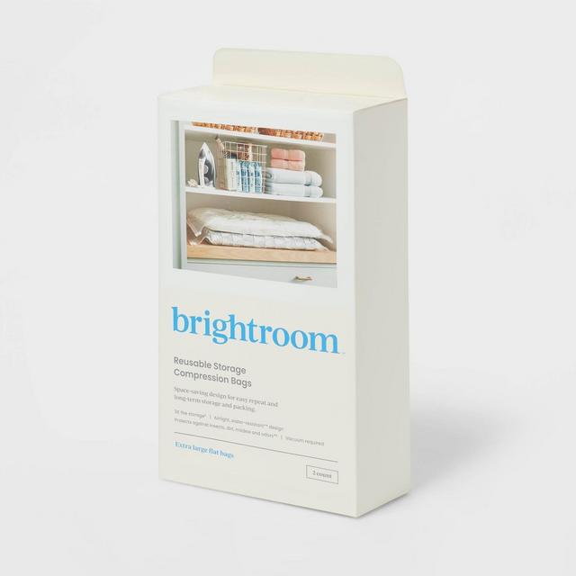 XL 2pc Compression Bags Clear - Brightroom™