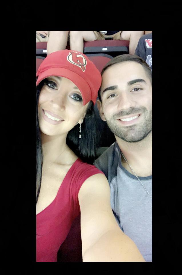 Our first Devils game together