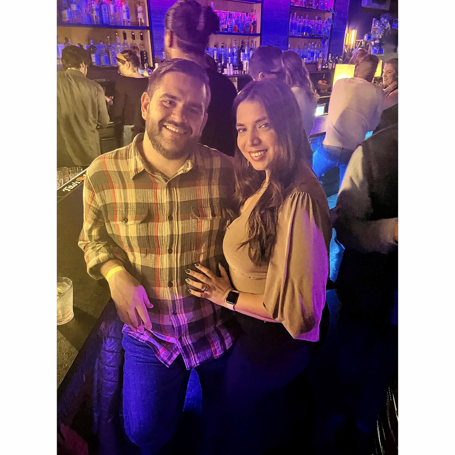 ✨ Ringing in our very first New Year together surrounded by love, laughter, and the excitement of everything ahead. 🥂💛