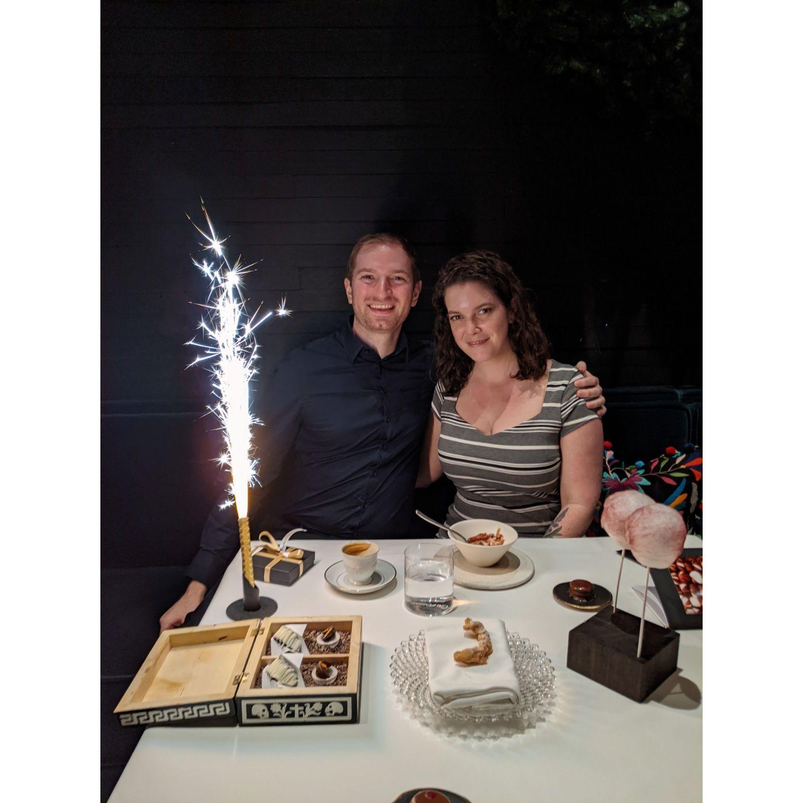 Celebrating Sarah's birthday and welcoming 2024 with delightful dining at Californios