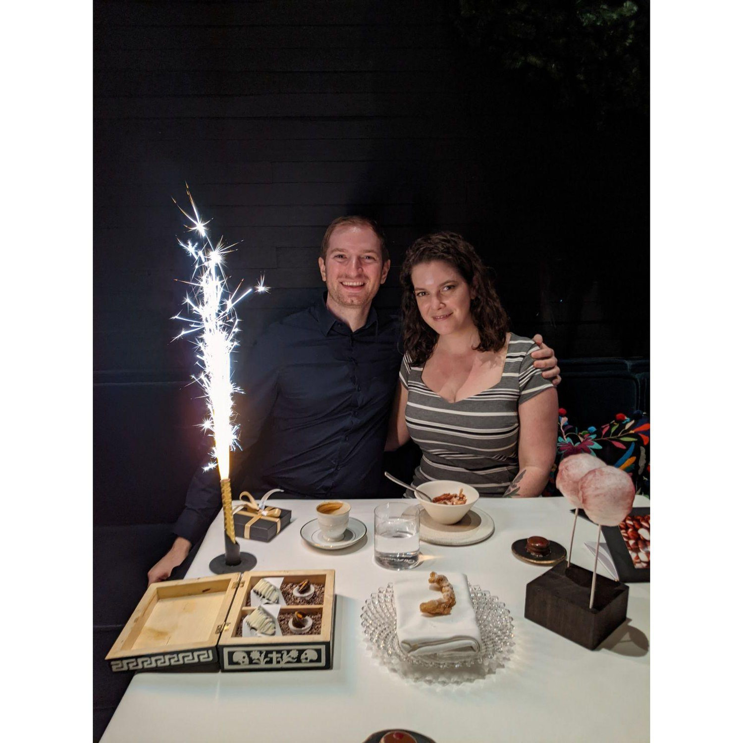 Celebrating Sarah's birthday and welcoming 2024 with delightful dining at Californios