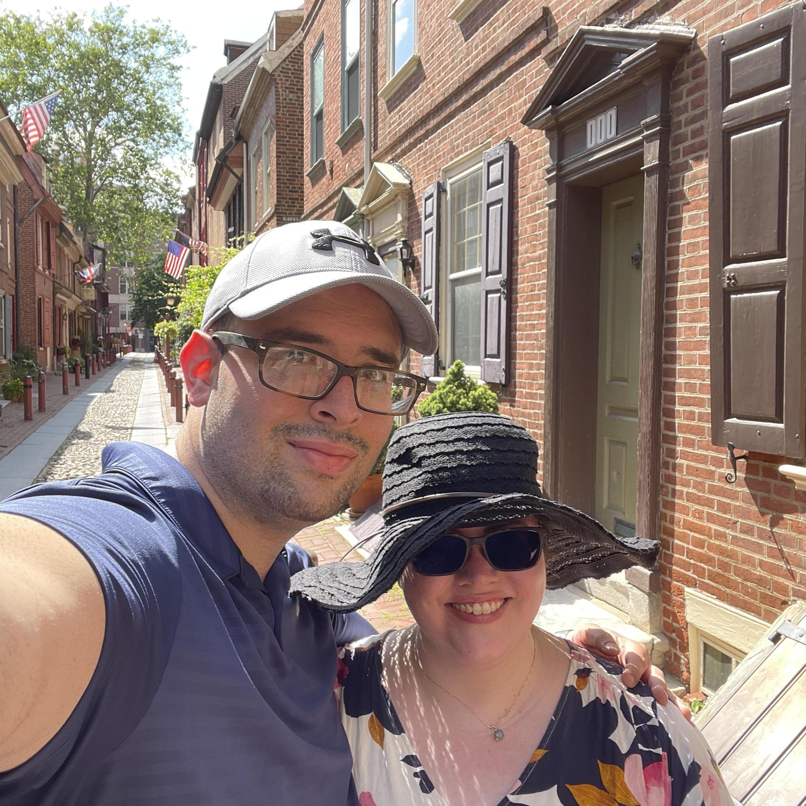June 28, 2021
Walking through Philadelphia's Old Town and Elfreth's Alley