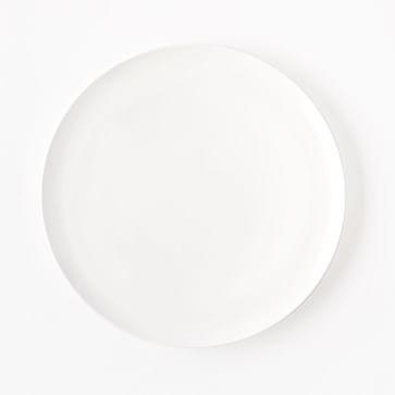 Rim Bone China Dinner Plates, Set of 4