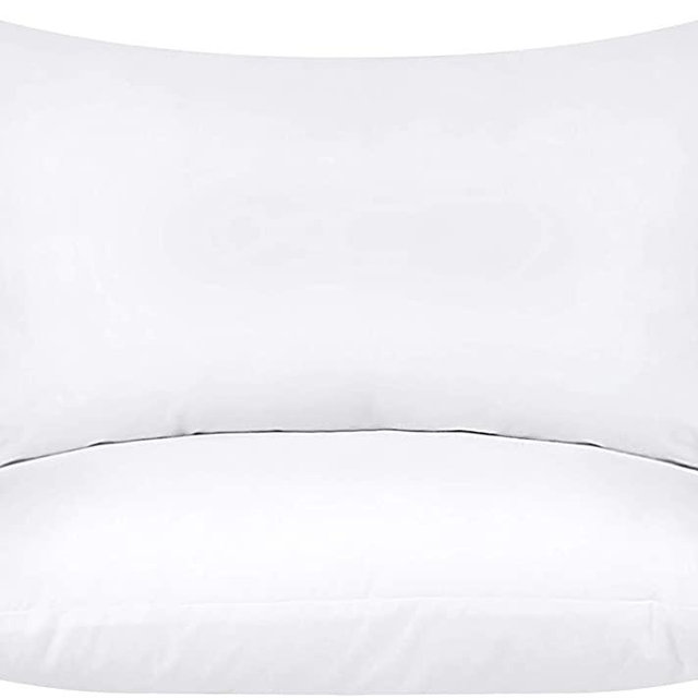 Utopia Bedding Throw Pillows Insert (Pack of 2, White) - 16 x 24 Inches Bed and Couch Pillows - Indoor Decorative Pillows