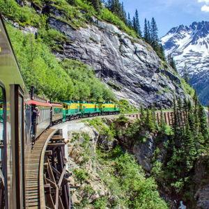 (Honeymoon) Skagway Alaska - Rail, Summit & Suspension Bridge Tour