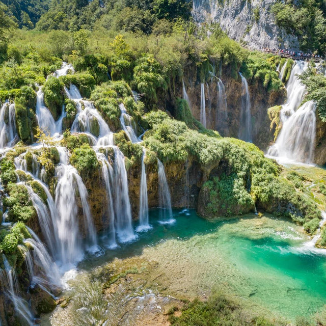 2 tickets to Plitvice Lakes National Park in Croatia for our Honeymoon