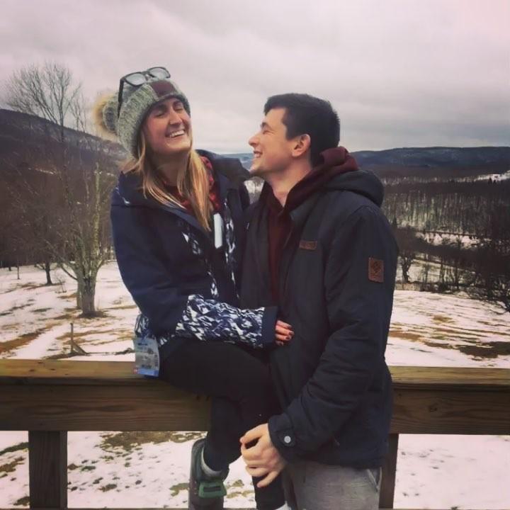 First trip to the cabin together