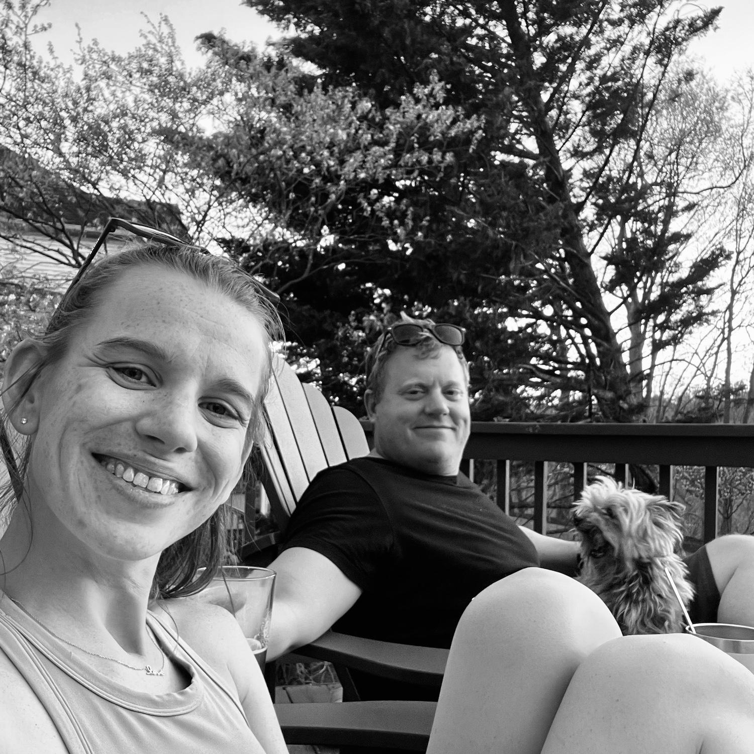 You, me, and the dog❤️