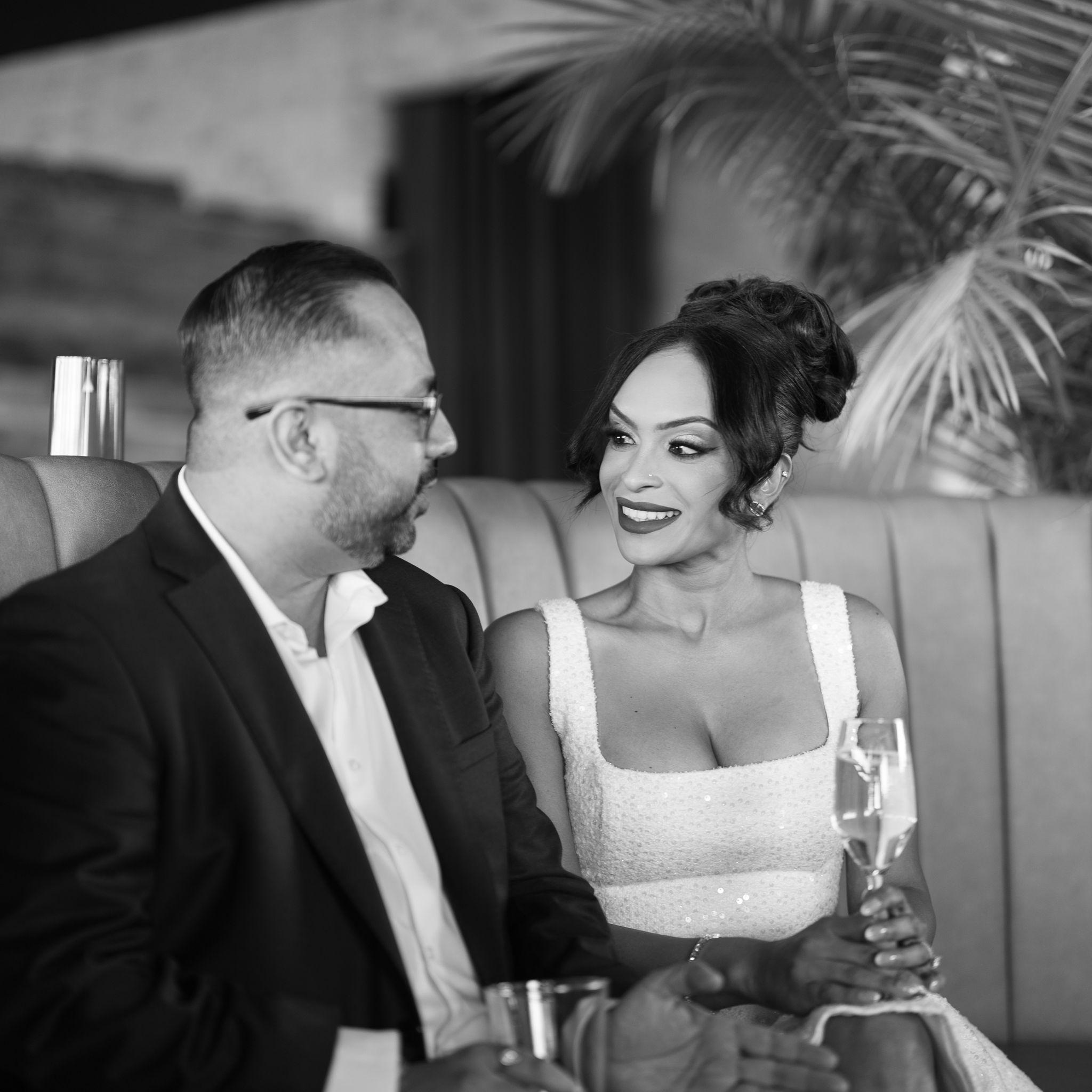 Some moments don’t need color to feel full of love.