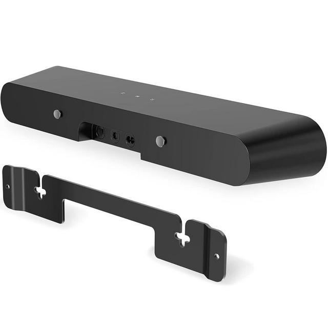 Soundbar Mount for Sonos Ray Wall Mount Bracket Easy to Install for Sonos Ray Mount Under TV - Heavy Duty Floating Sound Bar Mounts for Sonos Ray Essential Soundbar Wall Mount, Black