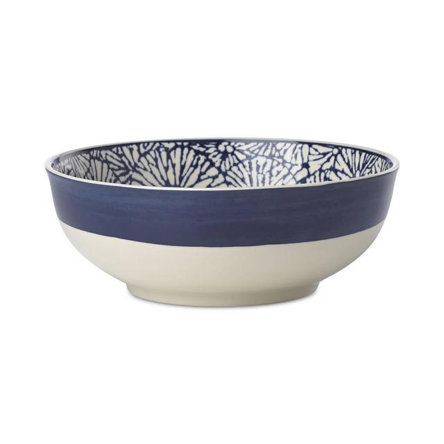 Lenox Market Place Indigo Serving Bowl