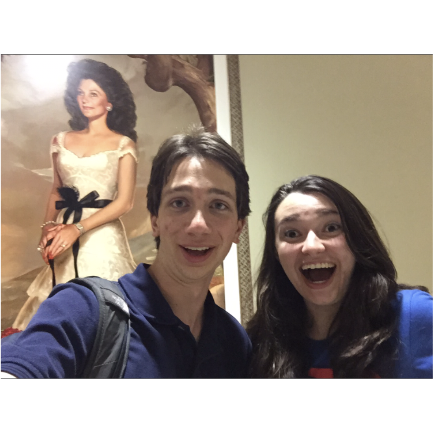 Just friends hanging out with our pal Christine E. Lynn