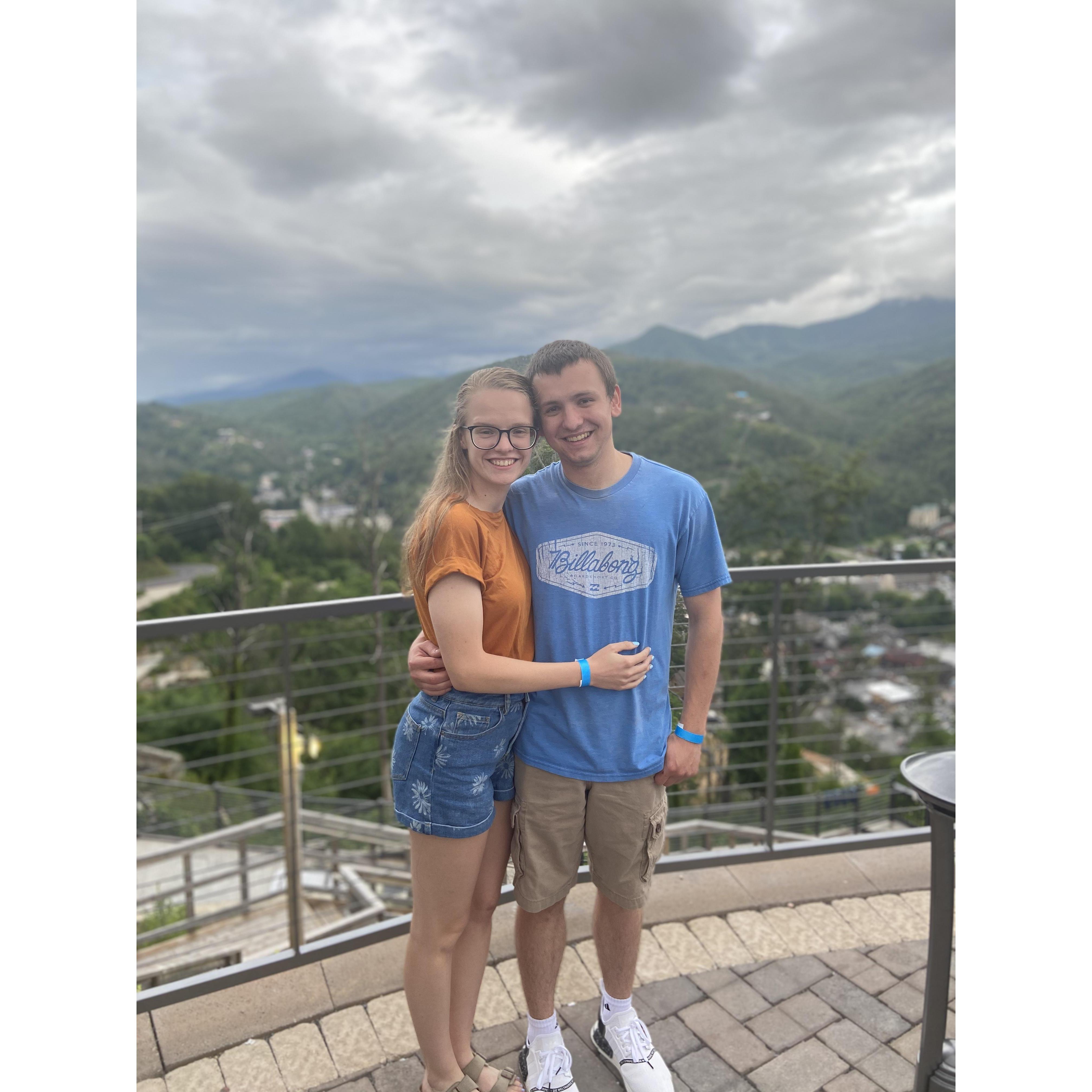 The day before we got engaged!