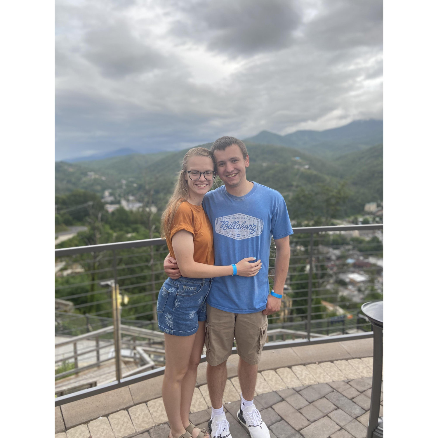 The day before we got engaged!
