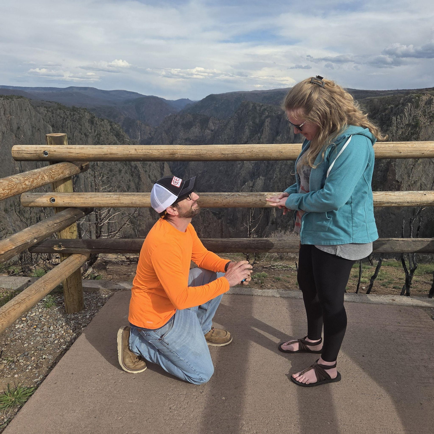 She said yes