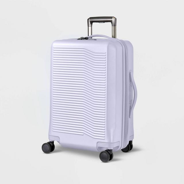 Signature Hardside Carry On Spinner Suitcase Matte Thistle - Open Story™