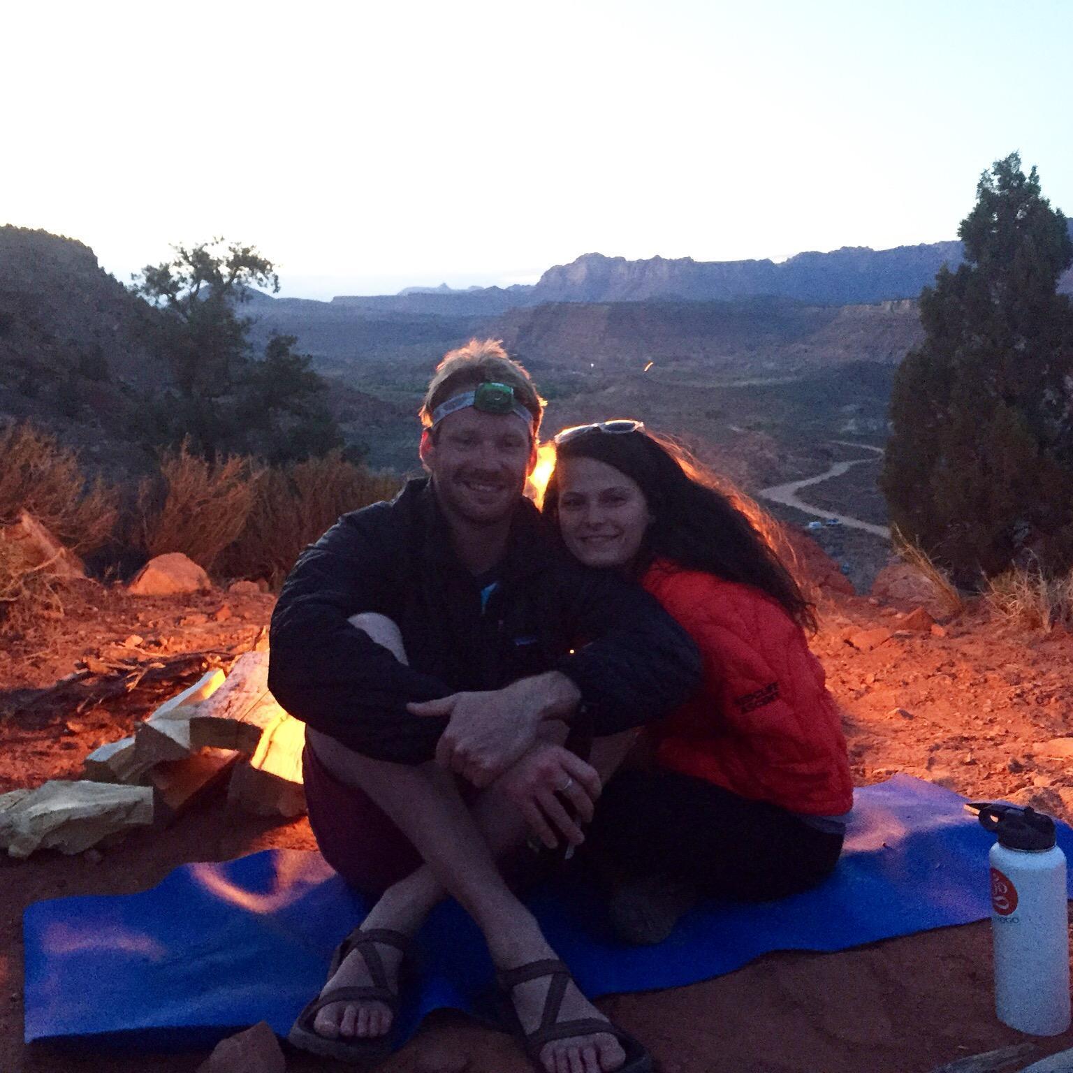 Chacos, camping. I knew I loved him early on.