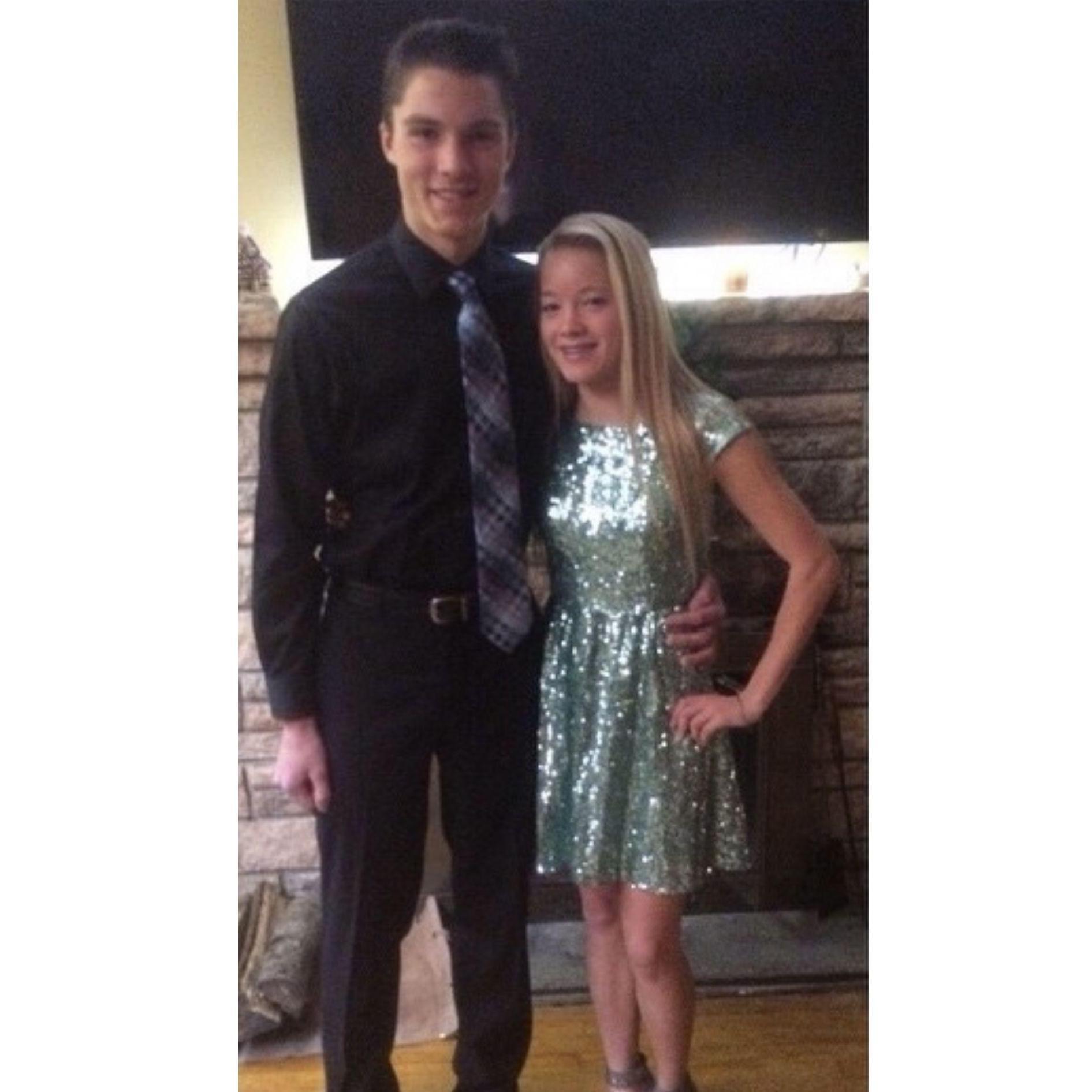 Freshman year homecoming in 2014