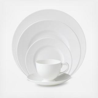 Wedgwood White 5-Piece Place Setting, Service for 1