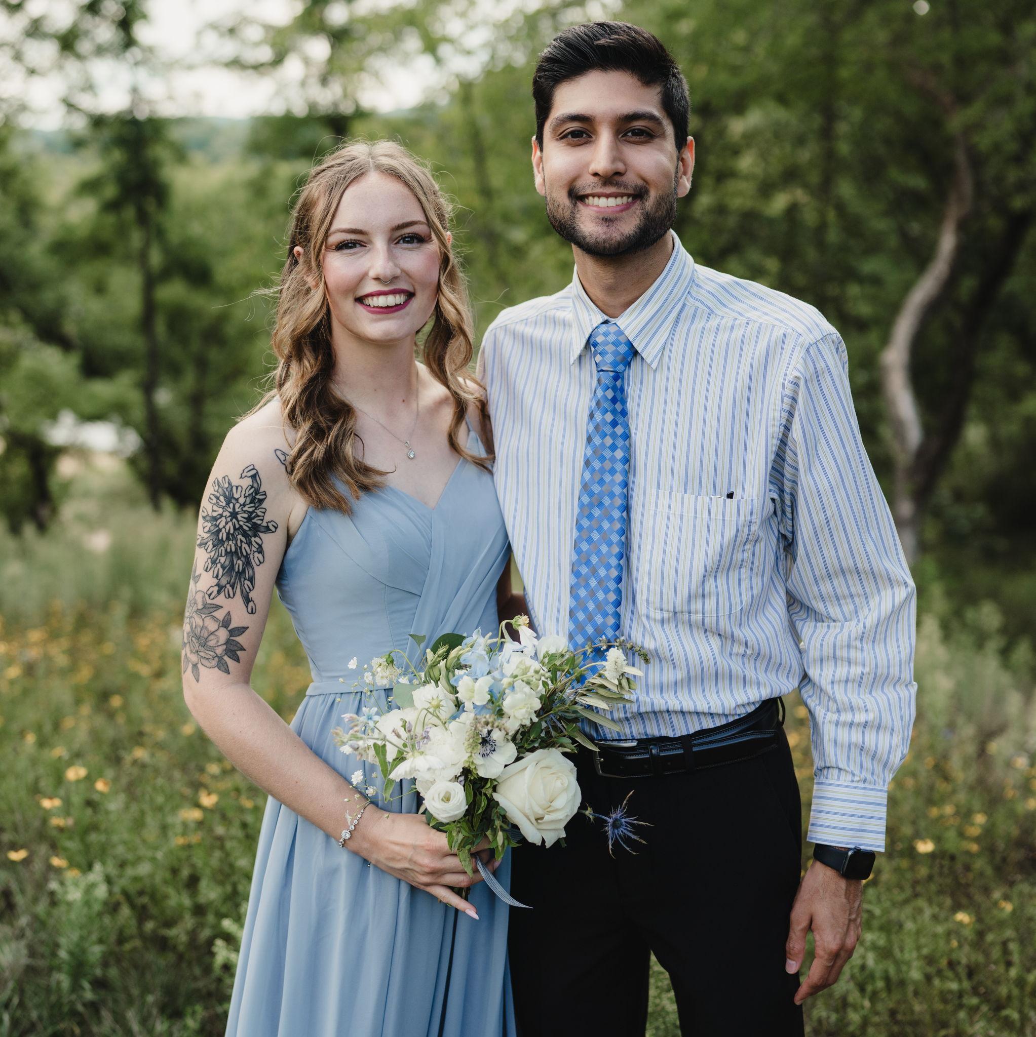 At our dear friends', Mitch and Julia's wedding in 2023!