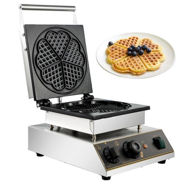 Waffle Maker Heart Shaped