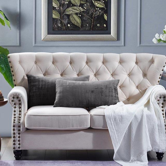 Jeannine Textured Rectangular Pillow Cover