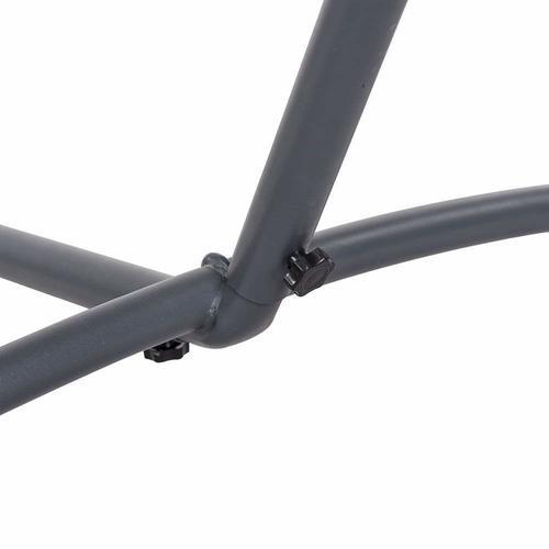 Lazy Daze Hammocks 9 feet Space Saving Steel Hammock Stand Portable Hammock Stand with Carrying Bag Only, Capacity 450 Pounds