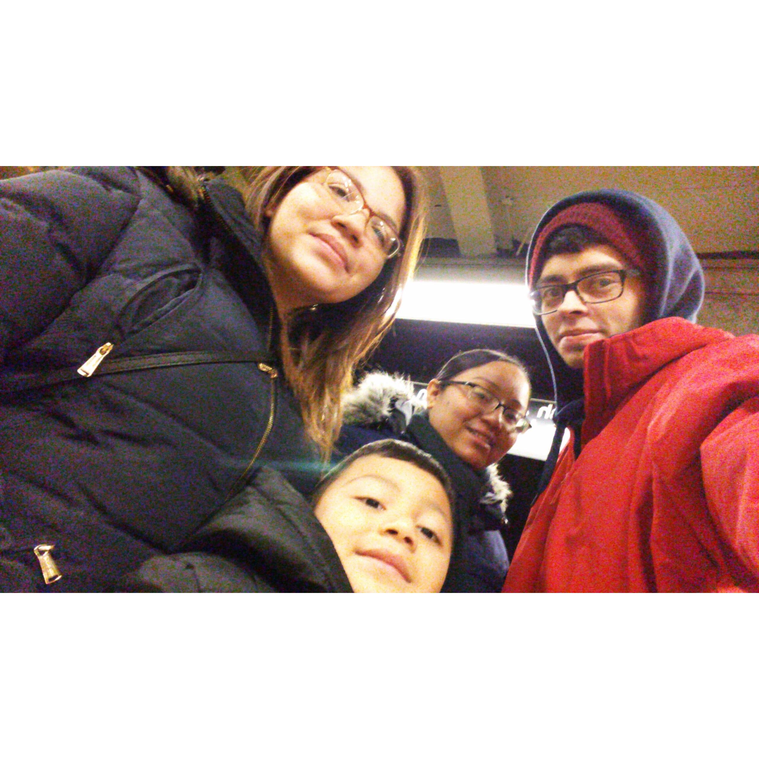 Our first trip to New York together