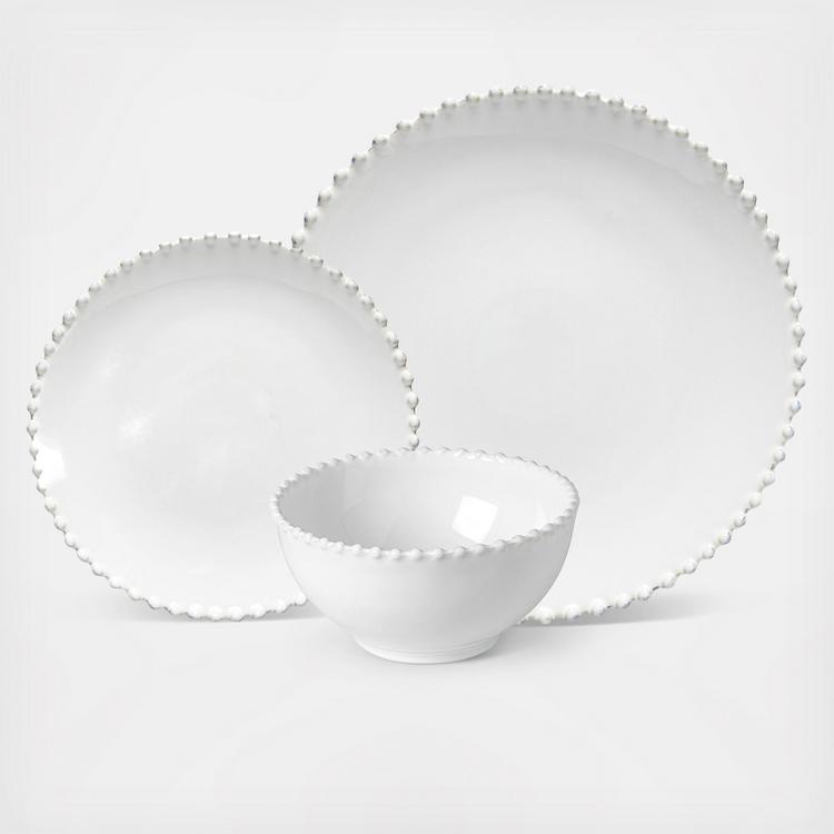 COSTA NOVA, Pearl 12-Piece Dinnerware Set with Cereal Bowl